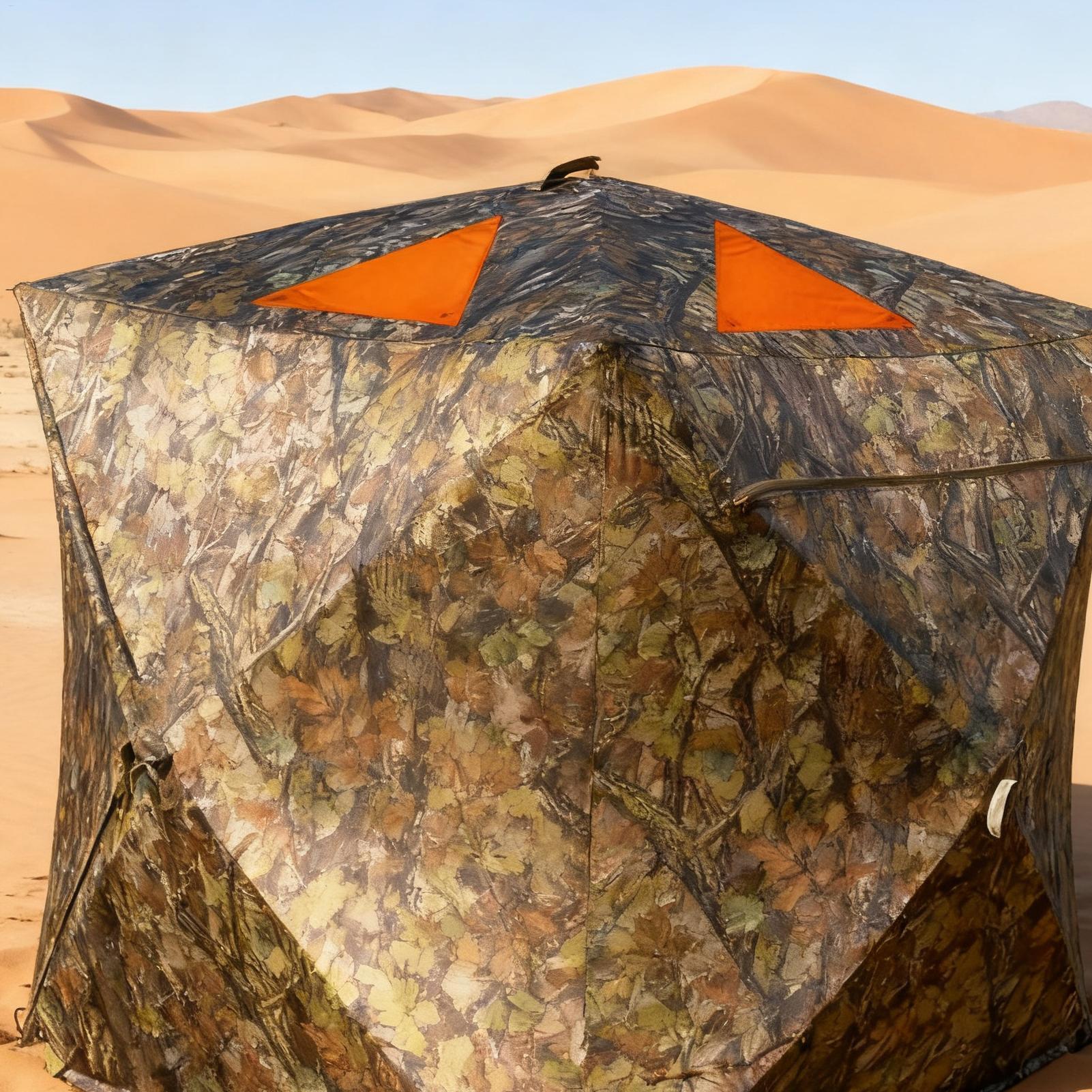 Outdoor Hunting Tent - Marcadores naranjas ciegos para caza, accesorios