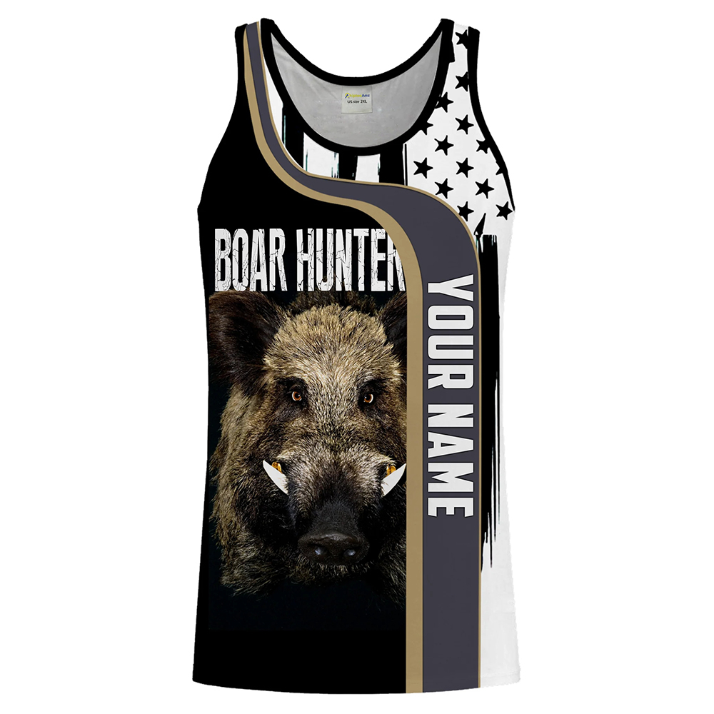 Outdoor Hunting Names - Camiseta sin mangas con estampado 3D