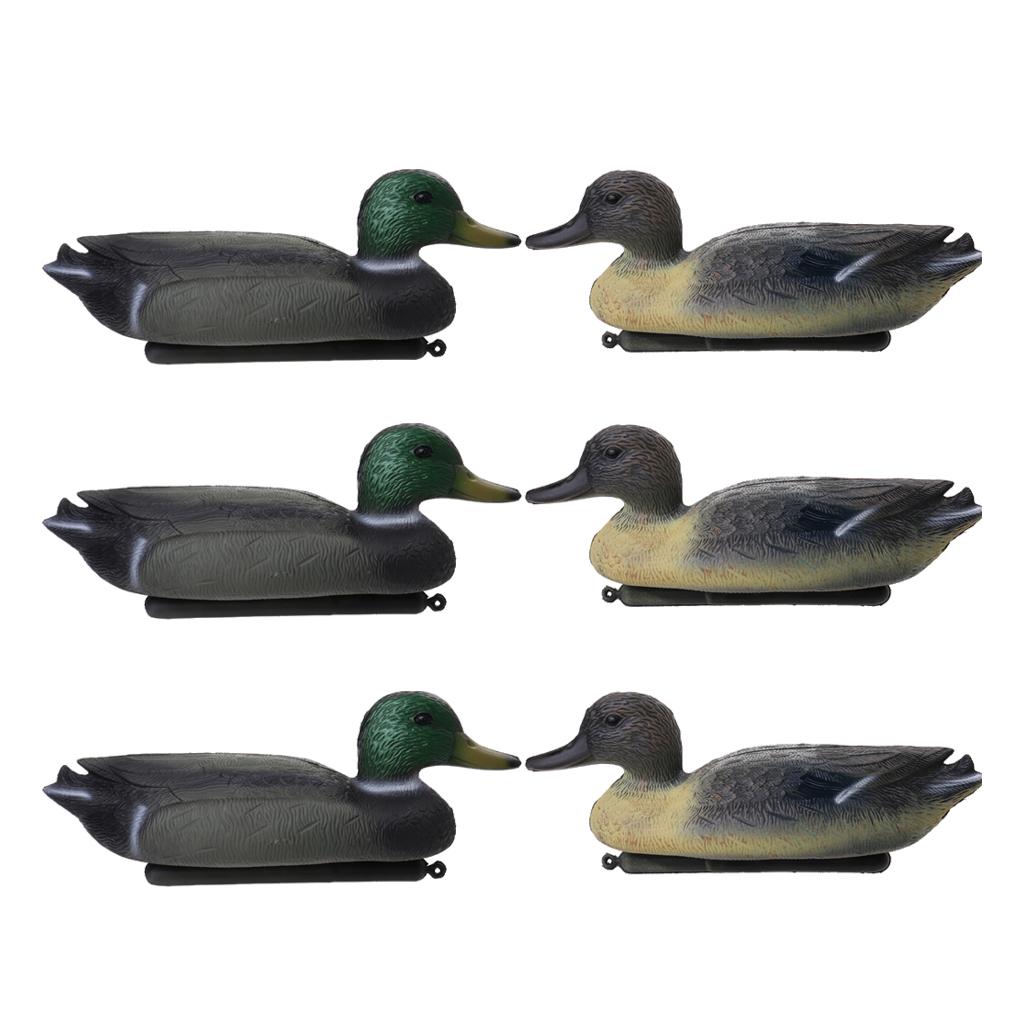 Decoy Duck Plastic - Señuelo de Pato Flotante de Tamaño