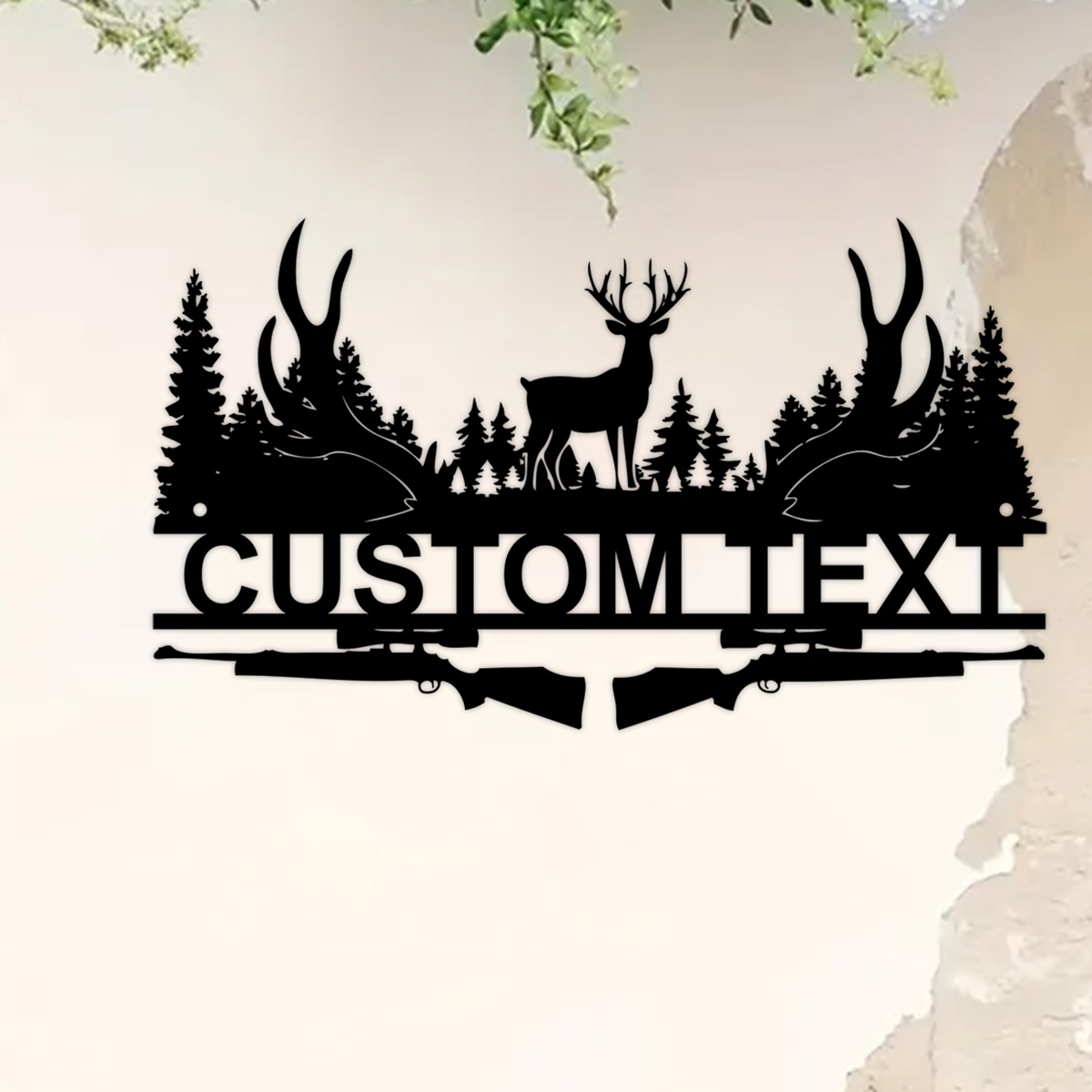 Outdoor Hunting Names - Letrero de Metal de cabina de