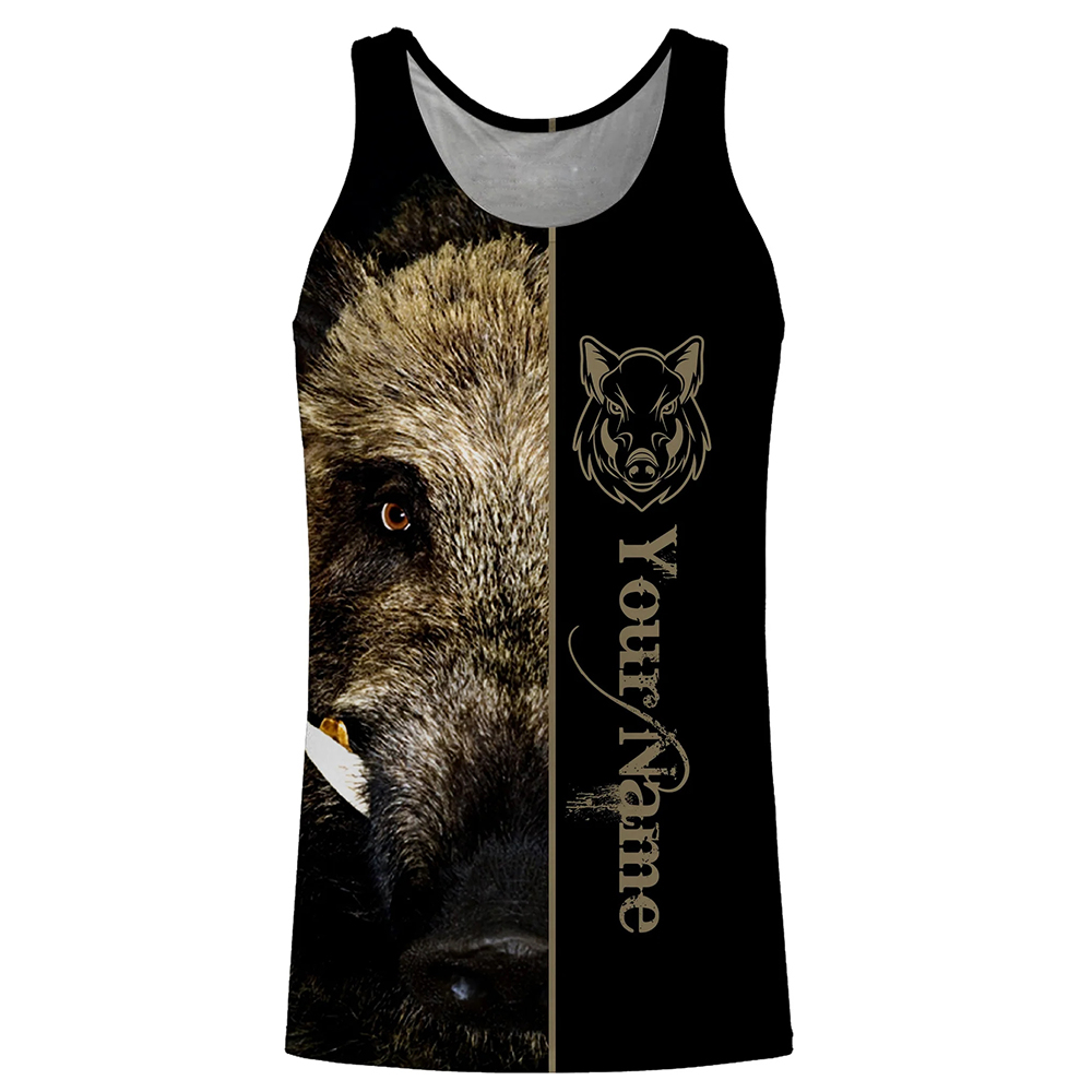 Outdoor Hunting Names - Camiseta sin mangas con estampado 3D