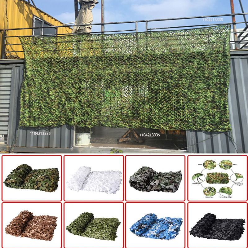 Outdoor Hunting Tent - Red de Camuflaje de Doble Capa