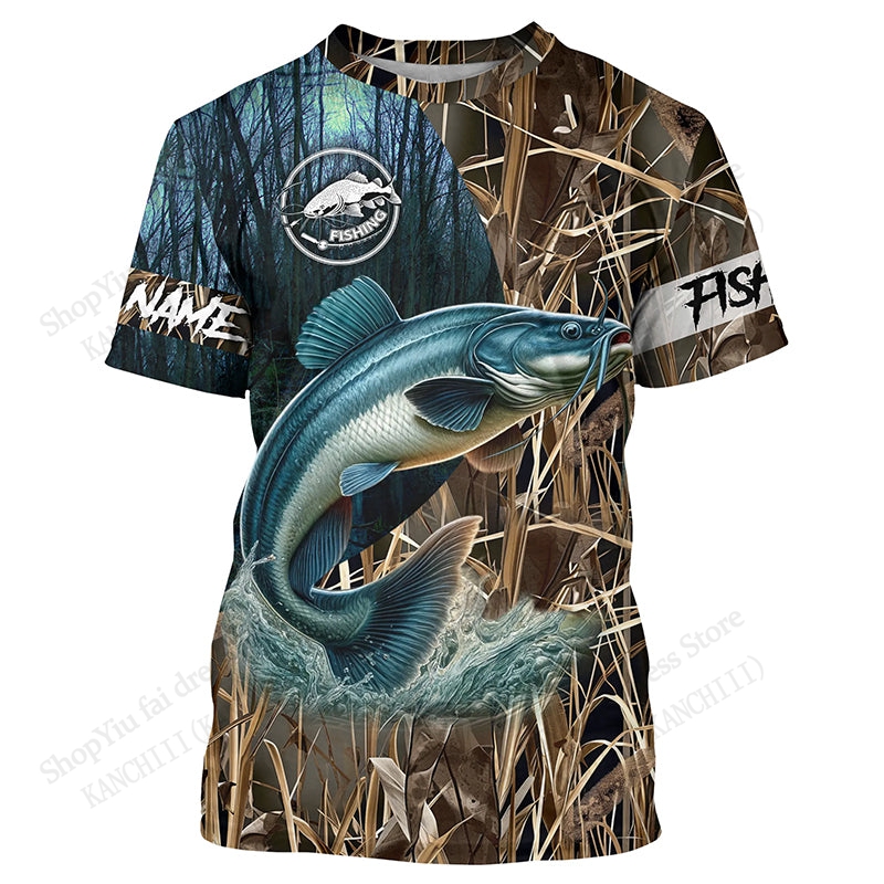 Nueva Camiseta de Pesca y Caza - Outdoor Hunting Names reseña y precio