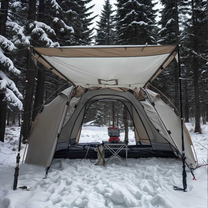 Tienda caliente ignífuga para  - Outdoor Hunting Tent reseña y precio