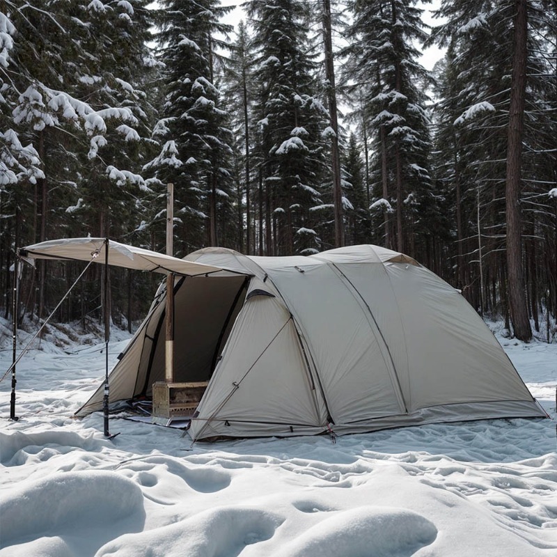 Tienda caliente ignífuga para  - Outdoor Hunting Tent reseña y precio