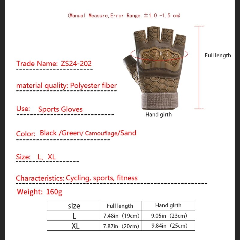 Guantes tácticos al aire libre - Outdoor Hunting Names reseña y precio