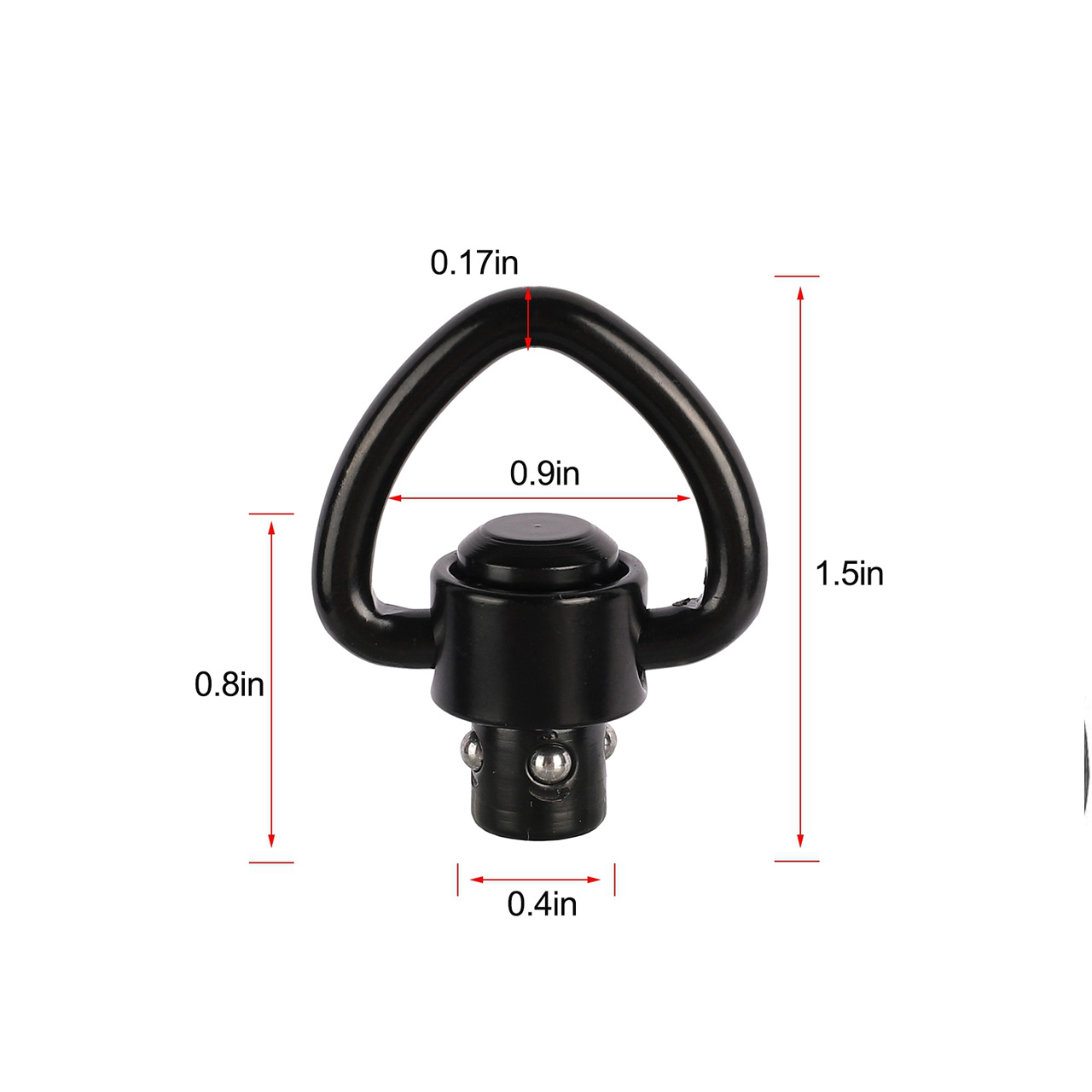 Botón pulsador para Rifle, ani - Rifle Sling Swivel reseña y precio