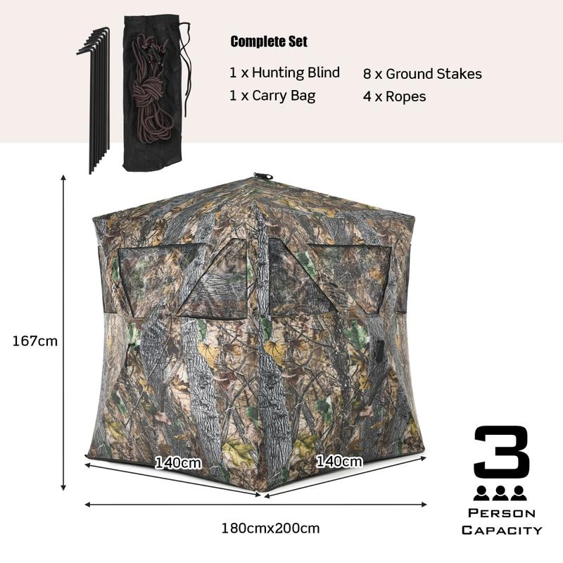 Refugio Portátil para Caza con - Hunting & Outdoor As reseña y precio