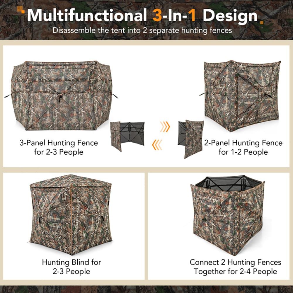 Refugio de Caza Desmontable 5  - Hunting & Outdoor As reseña y precio