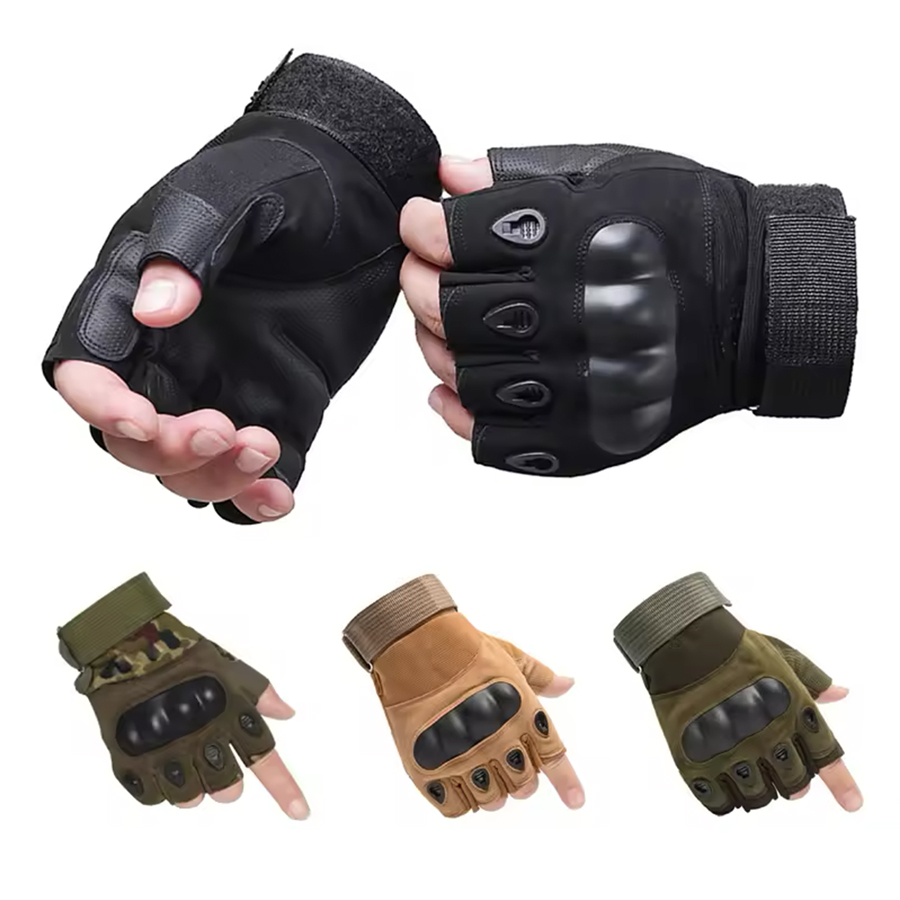 Guantes tácticos de medio dedo - Outdoor Hunting Names reseña y precio