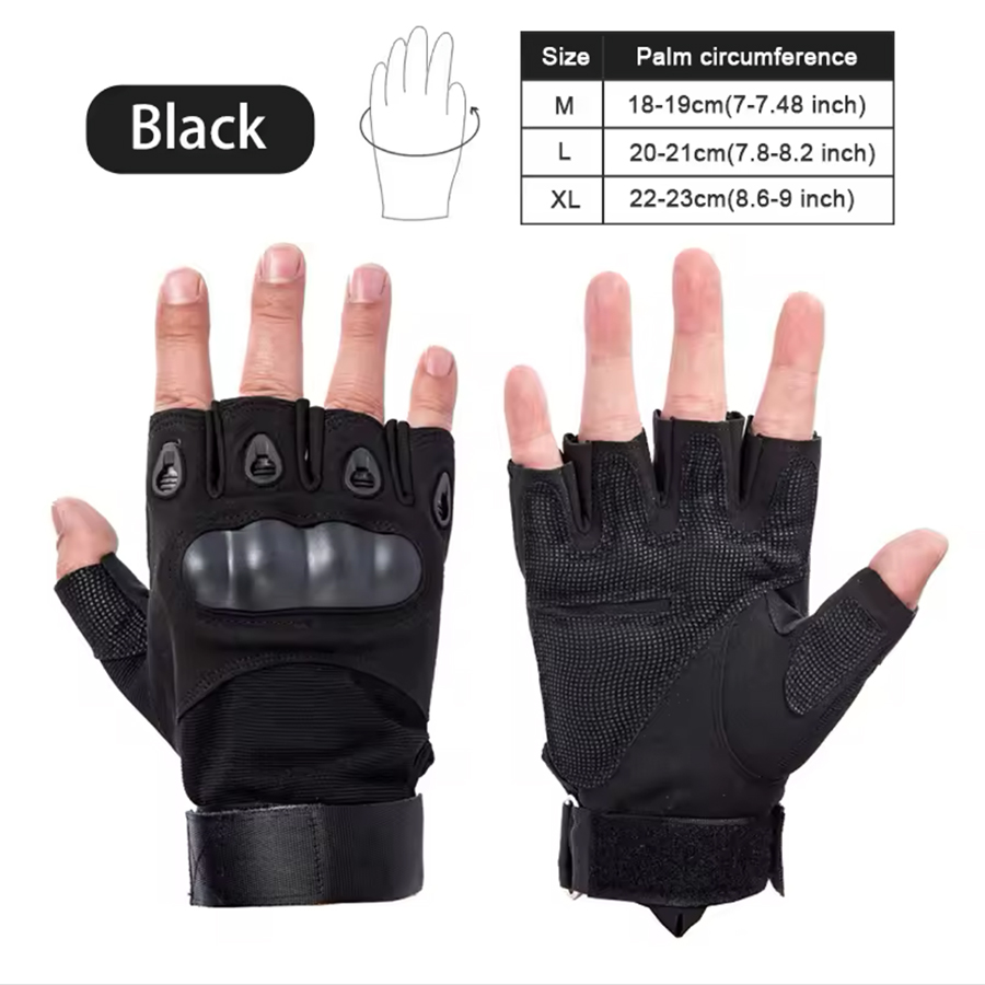 Guantes tácticos de medio dedo - Outdoor Hunting Names reseña y precio