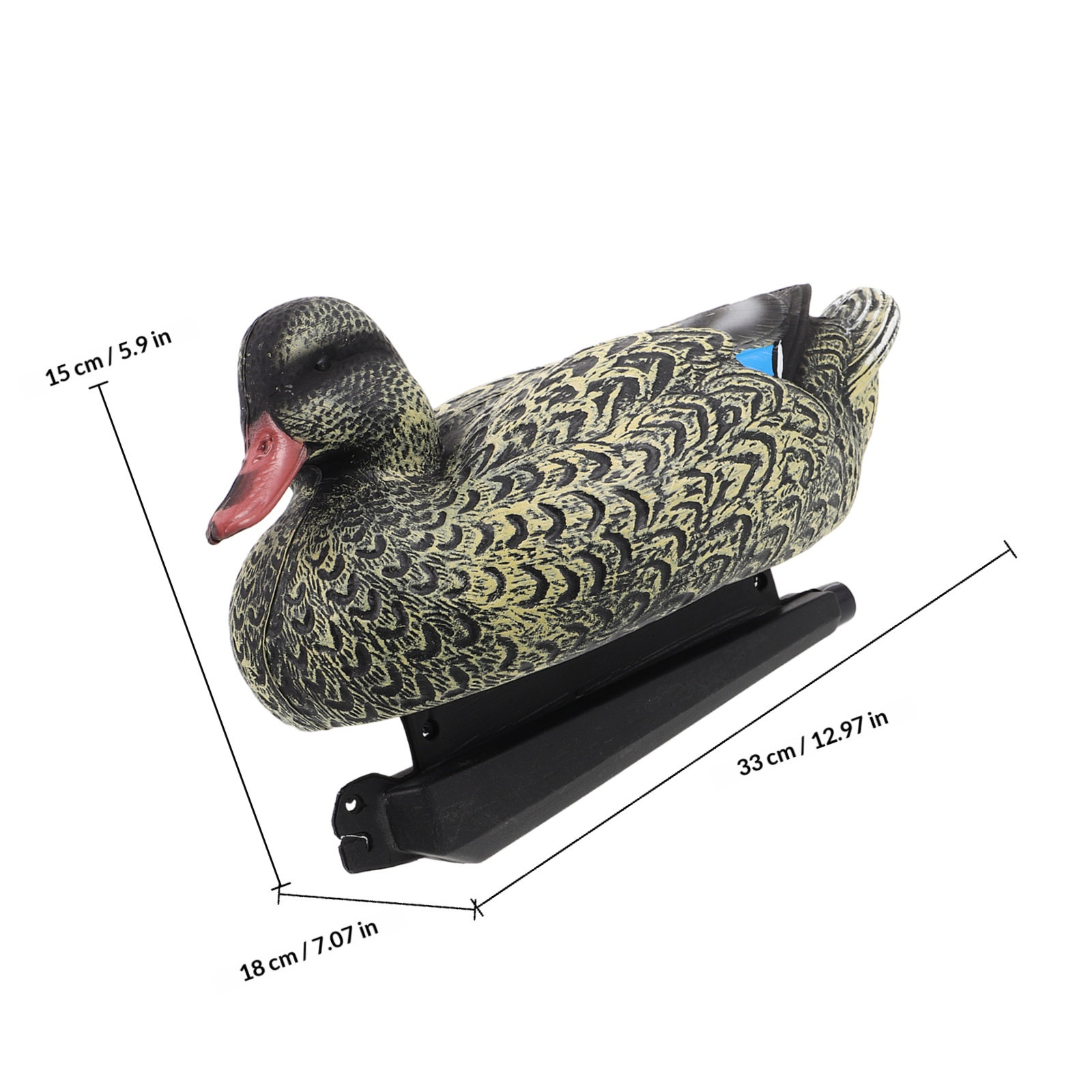 Pato Flotante Realista de Plás - Decoy Duck Plastic reseña y precio