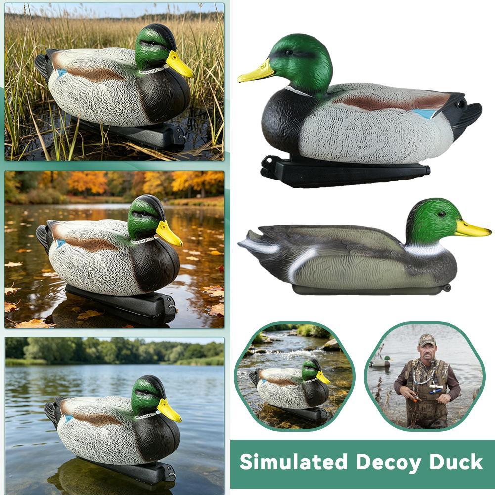 Señuelo de Pato Flotante 3D Re - Decoy Duck Plastic reseña y precio