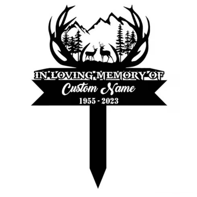 Estaca Conmemorativa Personali - Outdoor Hunting Names reseña y precio